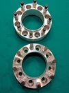 (2) Forged Aluminum 2" Thk. 8 X 165.1MM To 170MM Wheel Adapters, 125MM Bore. Fixed Price $89.95.