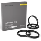Black Plastic Hubcentric Rings 95.1MM To 106.1MM Wheel For 2022+ Tundra. Fixed Price $16.59.