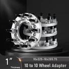 1" Thk 10 X 225 Mm To 285.75 Hub Centric Wheel Adapter Ford Ram. Fixed Price $989.99.