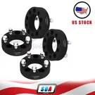 4PCS 1.5" 5X4.5 5X114.3 Black Wheel Spacers Fits Jeep Kk Kj Xj Yj Tj Wrangler Mj. Fixed Price $69.01.