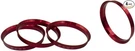 Accessories Parts Set Of 4 Hub Centric Ring Size: 72.56MM Odcolor: Metal. Fixed Price $23.99.