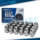 24PC Chrome 14X1.5 Wheel Lug Nuts For Chevy Gmc K1500 K2500 Escalade Tahoe Yukon. Fixed Price $29.67.