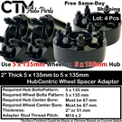 4X 2" 5X135 87 Bore Hubcentric Adapter Spacer Fit Old F150 Expedition Navigator. Fixed Price $151.79.