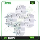 4X Silver Wheel Spacers 5X4.75 To 12X1.5 Studs 2" For Chevrolet Cadillac. Fixed Price $91.41.