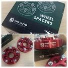Yht Auto Wheel Spacer WSP5TB01R1-4, 56.1MM 12X1.25 Red 2/PACK. Fixed Price $17.99.