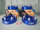 Ksp Performance Wheel Spacers 6X5.5-78.1-H1.5 Forged W10 Aluminum Blue Set Of 4. Fixed Price $90.00.