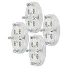 4PCS 4X101.6 To 4X156 Wheel Adapters 1INCH 25MM 10X1.25 For Carryall 300 Turf. Fixed Price $91.95.