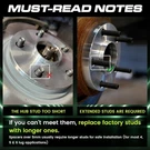 Enhance Your Lexus With 10MM 5X114.3 Wheel Spacers Easy Bolt-on Installation. Fixed Price $56.95.