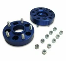 Off-road 1.5" Wheel Spacer Adapters Set Blue RT32001 Jeep Wrangler Yj Tj. Fixed Price $82.90.