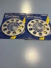 Pair Of White Knight Lug Wheel Spacers 5/16" Thick Pn# 106021 - Brand New. Fixed Price $25.99.