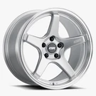 Esr Wheels Rim Apex Series APX5C 19X9.5 5X114.3 ET35 Hyper Silver Machined Lip. Fixed Price $325.00.