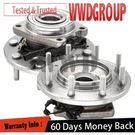 Pair Front Wheel Bearing Hub For 2011-2019 Chevy Gmc 2500HD 3500HD W/ Drw 4WD. Fixed Price $169.99.
