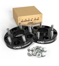 2PCS Customadeonly Forged 5X120 Wheel Spacers 25MM(1") 66.9MM Bore M14X1.5 Black. Fixed Price $47.00.