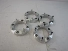 Hhcsop Piece, 4X156 Wheel Spacers 1.5" With M12X1.5 Studs & 131MM Bore. Fixed Price $37.69.