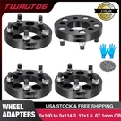 4PC 1" 5X100 5X114.3/5X4.5 Wheel Spacers Adapters For Toyota Corolla Chrysler. Fixed Price $36.10.