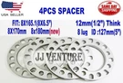 4PC 8LUG Wheel Spacer 8X165.1MM 8X6.5 12MM (1/2 ) Fit Dodge/ram 2500 3500. Fixed Price $38.49.