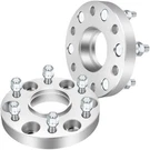 1" Thick Silver Wheel Spacers 6X5.5 12X1.25 Studs For Nissan Armada Titan. Fixed Price $44.59.