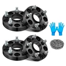Bdfhyk Inch 5X4.5 Hub Centric Wheel Spacers, 5X114.3 Mm, Black. Fixed Price $122.08.