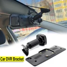 Car Interior Rear Auto View Mirror Mount Gps Bracket Back Plate Panel Dvr Strap. Fixed Price $13.51.