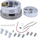 5 & 6 Hole Billet Steering Wheel Hub Adapter Compatible With Chevrolet Models Gm. Fixed Price $38.01.