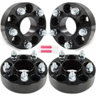 4 Pcs 12X1.5 1.5" Hub Centric Wheel Spacers 5X110 For Chevrolet Cobalt 2005-2010. Fixed Price $80.29.