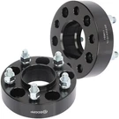 2X Black Wheel Spacers 5X4.5 1/2" Studs 1.5" Thick Fits Ford Mustang Edge Ranger. Fixed Price $46.70.