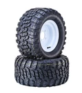 Wanda Golf Cart Tire & 20X10-10 4-PLY With 4X4" White Wheel,set. Fixed Price $219.98.