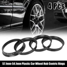 4PCS Plastic 57.1MM - 54.1MM Car Hub Centric Rings Wheel Bore Center Spacer. Fixed Price $15.59.