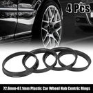 4PCS Plastic 72.6MM To 67.1MM Car Hub Centric Rings Wheel Bore Center Spacer. Fixed Price $11.34.