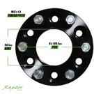 2" Black Anodized Aluminum Wheel Spacers 6X139.7;6X5.5" Lug Pattern (set Of 4). Fixed Price $149.99.