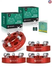 Yhtauto 5X4.5 5X5 Hub Centric Wheel Adapters 1.25 Inch Fit Xj Zj Kj Kk Yj Tj. Fixed Price $200.96.