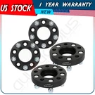 2PAIRS 1" Thick 5X4.5 1/2" Studs Black Wheel Spacers Fits Ford Mustang 1994-2014. Fixed Price $59.96.