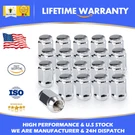 Acorn Lug Nuts Set 20X M12X1.50 Silver For Honda Civic Accord Crv. Fixed Price $28.24.