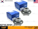 Oem 2X Rear Wheel Hub & Bearing For 2000-2005 Hyundai Accent 52710-25101. Fixed Price $120.55.