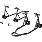 Motorcycle Front & Rear Stand Set 440 Lbs Forklift Paddock Wheel Spoolift. Fixed Price $59.94.