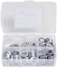 Precision Machined Aluminum Axle Spacer Kit 125 Assorted Sizes For Bike Wheel. Fixed Price $126.56.
