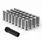 Richeer 32PCS M14X1.5 Lug Nuts For Silverado Suburban Express Sierra Ram 2500.... Fixed Price $41.97.