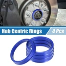 Pcs Car Hub Centric Rings Od 72.6MM Id 64.1MM Wheel Bore Center Spacer Blue. Fixed Price $26.97.