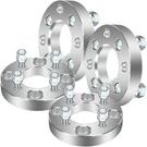1" Silver Wheel Spacers 4X114.3 To 4X100 12X1.5 For 1990-2002 Honda Accord. Fixed Price $59.99.