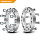 2X 1" 8X170 To 14X2 Studs Wheel Spacers Fits Ford F-350 F250 Super Duty. Fixed Price $54.39.