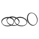 Coyote Accessories 130-1249 Black Anodized Plastic Hub Centric Ring Set. Fixed Price $14.68.