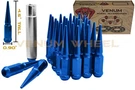 20PC Blue Spike Lug Nuts 1/2-20 Fits 1995-2014 Ford Mustang Aftermarket Wheels. Fixed Price $79.85.