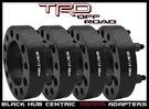 4 Pc Toyota 1.5" Thick Black Hub Centric Wheel Spacers Adapters 6X139 Or 6X5.5. Fixed Price $145.00.