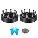 2 Pc " Hub Centric Wheel Spacers 8X6.5 To Studs 14X1.5 Fits Chevy Hummer. Fixed Price $53.30.