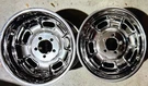 2-15 By 8"NEW Halibrand Aluminum Polished Wheels. On 4 1/2" Ford/mopar. Fixed Price $900.00.