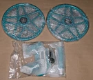 Polaris Backwoods Billet Snowmobile Big Wheels 9" Kit Axis Matryx # BW-K4-RG. Fixed Price $99.95.