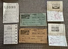 1960S Lions Strip Ocir Timing Slip Lot Racing Gasser Altered Dragster. Fixed Price $69.99.