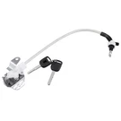 Autohaux 1 Set Front Left Side Door Lock 2.89''X2.06'', Silver Tone. Fixed Price $24.94.