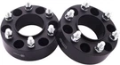 Vlaoschi Black Forged 6X5.5 Hubcentric Wheel Spacers 2" Inch With 12X1.5 Studs. Fixed Price $24.79.