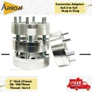 4PCS 2" Thick Hummer Gmc Chevy 6X5.5 To 5X5 Conversion Adapters From (fit. Fixed Price $165.96.